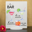 Load image into Gallery viewer, Elation Factory Co Weddings > Decorations > Signs > Wedding and Event Drink Signs Bar Menu Signature Drinks! - Ours, Hers, and His - Bar Menu Sign, Bar Sign for wedding and special events.