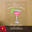 Load image into Gallery viewer, Elation Factory Co Weddings > Decorations > Signs > Wedding and Event Drink Signs Bar Menu Signature Drinks! - Ours, Hers, and His - Bar Menu Sign, Bar Sign for wedding and special events.