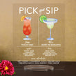 Load image into Gallery viewer, Elation Factory Co Weddings > Decorations > Signs > Wedding and Event Drink Signs Bar Menu Signature Drinks! - Ours, Hers, and His - Bar Menu Sign, Bar Sign for wedding and special events.