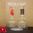 Load image into Gallery viewer, Elation Factory Co Weddings > Decorations > Signs > Wedding and Event Drink Signs Bar Menu Signature Drinks! - Ours, Hers, and His - Bar Menu Sign, Bar Sign for wedding and special events.