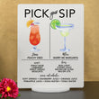 Load image into Gallery viewer, Elation Factory Co Weddings > Decorations > Signs > Wedding and Event Drink Signs Bar Menu Signature Drinks! - Ours, Hers, and His - Bar Menu Sign, Bar Sign for wedding and special events.