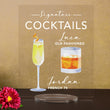 Load image into Gallery viewer, Bar Menu Signature Drinks! -Hers and His - Bar Menu Sign, Bar Sign for wedding and special events.