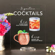 Load image into Gallery viewer, Bar Menu Signature Drinks! -Hers and His - Bar Menu Sign, Bar Sign for wedding and special events.