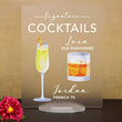 Load image into Gallery viewer, Bar Menu Signature Drinks! -Hers and His - Bar Menu Sign, Bar Sign for wedding and special events.