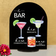 Load image into Gallery viewer, Elation Factory Co Weddings > Decorations > Signs > Wedding and Event Drink Signs Bar Menu Signature Drinks! - Ours, Hers, and His - Bar Menu Sign, Bar Sign for wedding and special events.