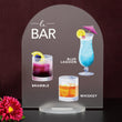 Load image into Gallery viewer, Elation Factory Co Weddings > Decorations > Signs > Wedding and Event Drink Signs Bar Menu Signature Drinks! - Ours, Hers, and His - Bar Menu Sign, Bar Sign for wedding and special events.