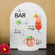 Load image into Gallery viewer, Elation Factory Co Weddings > Decorations > Signs > Wedding and Event Drink Signs Bar Menu Signature Drinks! - Ours, Hers, and His - Bar Menu Sign, Bar Sign for wedding and special events.
