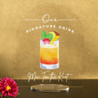 Load image into Gallery viewer, Elation Factory Co Weddings > Decorations > Signs > Wedding and Event Drink Signs Bar Menu Signature Drinks! - Ours, Hers, and His - Bar Menu Sign, Bar Sign for wedding and special events.
