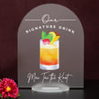 Load image into Gallery viewer, Elation Factory Co Weddings > Decorations > Signs > Wedding and Event Drink Signs Bar Menu Signature Drinks! - Ours, Hers, and His - Bar Menu Sign, Bar Sign for wedding and special events.