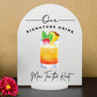 Load image into Gallery viewer, Elation Factory Co Weddings > Decorations > Signs > Wedding and Event Drink Signs Bar Menu Signature Drinks! - Ours, Hers, and His - Bar Menu Sign, Bar Sign for wedding and special events.