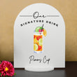 Load image into Gallery viewer, Elation Factory Co Weddings > Decorations > Signs > Wedding and Event Drink Signs Bar Menu Signature Drinks! - Ours, Hers, and His - Bar Menu Sign, Bar Sign for wedding and special events.