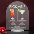 Load image into Gallery viewer, Elation Factory Co Weddings > Decorations > Signs > Wedding and Event Drink Signs Bar Menu Signature Drinks! - Ours, Hers, and His - Bar Menu Sign, Bar Sign for wedding and special events.