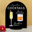 Load image into Gallery viewer, Bar Menu Signature Drinks! -Hers and His - Bar Menu Sign, Bar Sign for wedding and special events.