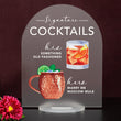 Load image into Gallery viewer, Bar Menu Signature Drinks! -Hers and His - Bar Menu Sign, Bar Sign for wedding and special events.