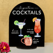 Load image into Gallery viewer, Elation Factory Co Weddings > Decorations > Signs > Wedding and Event Drink Signs Bar Menu Signature Drinks! - Ours, Hers, and His - Bar Menu Sign, Bar Sign for wedding and special events.