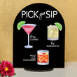 Load image into Gallery viewer, Elation Factory Co Weddings > Decorations > Signs > Wedding and Event Drink Signs Bar Menu Signature Drinks! - Ours, Hers, and His - Bar Menu Sign, Bar Sign for wedding and special events.