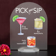 Load image into Gallery viewer, Elation Factory Co Weddings > Decorations > Signs > Wedding and Event Drink Signs Bar Menu Signature Drinks! - Ours, Hers, and His - Bar Menu Sign, Bar Sign for wedding and special events.