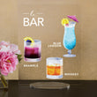 Load image into Gallery viewer, Elation Factory Co Weddings > Decorations > Signs > Wedding and Event Drink Signs Bar Menu Signature Drinks! - Ours, Hers, and His - Bar Menu Sign, Bar Sign for wedding and special events.
