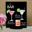 Load image into Gallery viewer, Elation Factory Co Weddings > Decorations > Signs > Wedding and Event Drink Signs Bar Menu Signature Drinks! - Ours, Hers, and His - Bar Menu Sign, Bar Sign for wedding and special events.