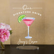 Load image into Gallery viewer, Elation Factory Co Weddings > Decorations > Signs > Wedding and Event Drink Signs Bar Menu Signature Drinks! - Ours, Hers, and His - Bar Menu Sign, Bar Sign for wedding and special events.