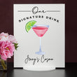 Load image into Gallery viewer, Elation Factory Co Weddings > Decorations > Signs > Wedding and Event Drink Signs Bar Menu Signature Drinks! - Ours, Hers, and His - Bar Menu Sign, Bar Sign for wedding and special events.