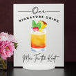 Load image into Gallery viewer, Elation Factory Co Weddings > Decorations > Signs > Wedding and Event Drink Signs Bar Menu Signature Drinks! - Ours, Hers, and His - Bar Menu Sign, Bar Sign for wedding and special events.