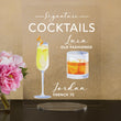 Load image into Gallery viewer, Bar Menu Signature Drinks! -Hers and His - Bar Menu Sign, Bar Sign for wedding and special events.