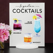 Load image into Gallery viewer, Elation Factory Co Weddings > Decorations > Signs > Wedding and Event Drink Signs Bar Menu Signature Drinks! - Ours, Hers, and His - Bar Menu Sign, Bar Sign for wedding and special events.