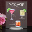 Load image into Gallery viewer, Elation Factory Co Weddings > Decorations > Signs > Wedding and Event Drink Signs Bar Menu Signature Drinks! - Ours, Hers, and His - Bar Menu Sign, Bar Sign for wedding and special events.