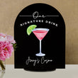 Load image into Gallery viewer, Elation Factory Co Weddings > Decorations > Signs > Wedding and Event Drink Signs Bar Menu Signature Drinks! - Ours, Hers, and His - Bar Menu Sign, Bar Sign for wedding and special events.
