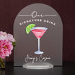 Load image into Gallery viewer, Elation Factory Co Weddings > Decorations > Signs > Wedding and Event Drink Signs Bar Menu Signature Drinks! - Ours, Hers, and His - Bar Menu Sign, Bar Sign for wedding and special events.