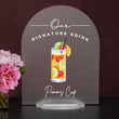 Load image into Gallery viewer, Elation Factory Co Weddings > Decorations > Signs > Wedding and Event Drink Signs Bar Menu Signature Drinks! - Ours, Hers, and His - Bar Menu Sign, Bar Sign for wedding and special events.