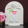 Load image into Gallery viewer, Elation Factory Co Weddings > Decorations > Signs > Wedding and Event Drink Signs Bar Menu Signature Drinks! - Ours, Hers, and His - Bar Menu Sign, Bar Sign for wedding and special events.
