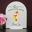 Load image into Gallery viewer, Elation Factory Co Weddings > Decorations > Signs > Wedding and Event Drink Signs Bar Menu Signature Drinks! - Ours, Hers, and His - Bar Menu Sign, Bar Sign for wedding and special events.