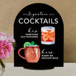 Load image into Gallery viewer, Bar Menu Signature Drinks! -Hers and His - Bar Menu Sign, Bar Sign for wedding and special events.