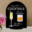 Load image into Gallery viewer, Bar Menu Signature Drinks! -Hers and His - Bar Menu Sign, Bar Sign for wedding and special events.
