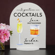 Load image into Gallery viewer, Bar Menu Signature Drinks! -Hers and His - Bar Menu Sign, Bar Sign for wedding and special events.