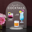 Load image into Gallery viewer, Elation Factory Co Weddings > Decorations > Signs > Wedding and Event Drink Signs Bar Menu Signature Drinks! - Ours, Hers, and His - Bar Menu Sign, Bar Sign for wedding and special events.