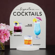 Load image into Gallery viewer, Elation Factory Co Weddings > Decorations > Signs > Wedding and Event Drink Signs Bar Menu Signature Drinks! - Ours, Hers, and His - Bar Menu Sign, Bar Sign for wedding and special events.