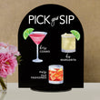 Load image into Gallery viewer, Elation Factory Co Weddings > Decorations > Signs > Wedding and Event Drink Signs Bar Menu Signature Drinks! - Ours, Hers, and His - Bar Menu Sign, Bar Sign for wedding and special events.
