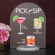 Load image into Gallery viewer, Elation Factory Co Weddings > Decorations > Signs > Wedding and Event Drink Signs Bar Menu Signature Drinks! - Ours, Hers, and His - Bar Menu Sign, Bar Sign for wedding and special events.