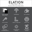 Load image into Gallery viewer, Elation Factory Co Weddings > Decorations > Signs > Wedding and Event Drink Signs Bar Menu Signature Drinks! - Ours, Hers, and His - Bar Menu Sign, Bar Sign for wedding and special events.