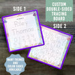 Load image into Gallery viewer, Kid's Name Tracing Board | Dry Erase Letter Tracing | Reusable Name Tracing Board | Letter Tracing Board | Personalized | Ballet Theme Elation Factory Co