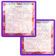 Load image into Gallery viewer, Kid's Name Tracing Board | Dry Erase Letter Tracing | Reusable Name Tracing Board | Letter Tracing Board | Personalized | Candy Theme Elation Factory Co Berry-Purple-2-Line-Names-and-Practice-Lines
