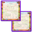 Load image into Gallery viewer, Kid's Name Tracing Board | Dry Erase Letter Tracing | Reusable Name Tracing Board | Letter Tracing Board | Personalized | Cars Theme
