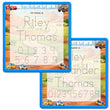 Load image into Gallery viewer, Kid's Name Tracing Board | Dry Erase Letter Tracing | Reusable Name Tracing Board | Letter Tracing Board | Personalized | Cars Theme