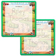 Load image into Gallery viewer, Kid's Name Tracing Board | Dry Erase Letter Tracing | Reusable Name Tracing Board | Letter Tracing Board | Personalized | Cars Theme