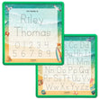 Load image into Gallery viewer, Kid's Name Tracing Board | Dry Erase Letter Tracing | Reusable Name Tracing Board | Letter Tracing Board | Personalized | Day At The Beach Theme