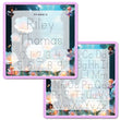 Load image into Gallery viewer, Kid's Name Tracing Board | Dry Erase Letter Tracing | Reusable Name Tracing Board | Letter Tracing Board | Personalized | Fairies Theme