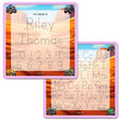 Load image into Gallery viewer, Kid's Name Tracing Board | Dry Erase Letter Tracing | Reusable Name Tracing Board | Letter Tracing Board | Personalized | Monster Truck Theme